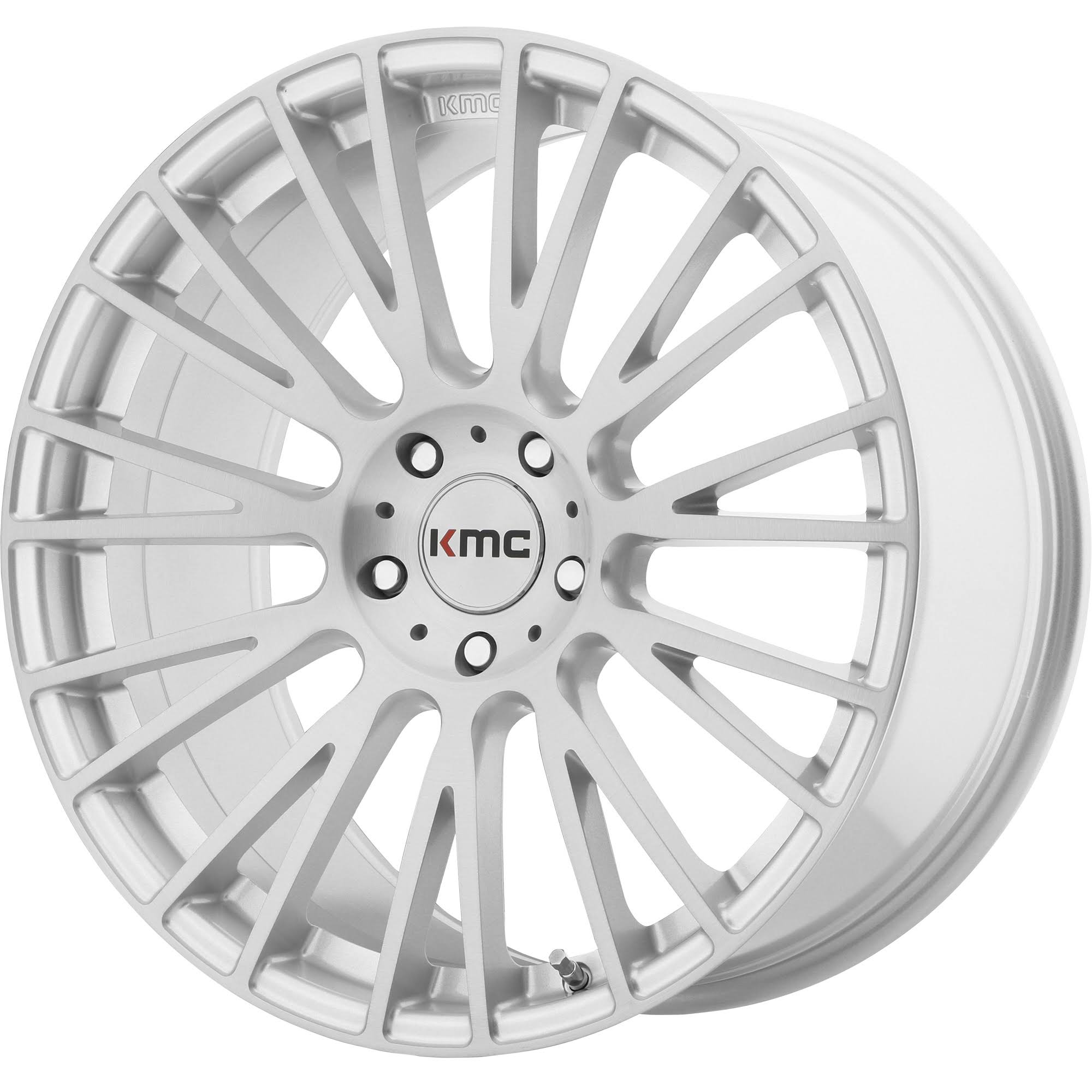 18x8 38mm 5x112 Brushed Silver Impact W10061