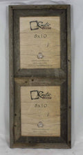 8x10 Rustic Reclaimed Wood Vertical Double Opening Frame U870