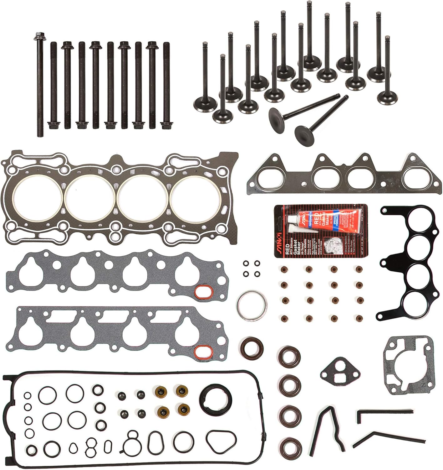 Head Gasket Set Intake Exhaust Valves I40443