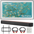32 inch QLED HDR 4K Smart TV Bundle with Soundbar, TV Wall Mount Bracket and Surge Adapter O221
