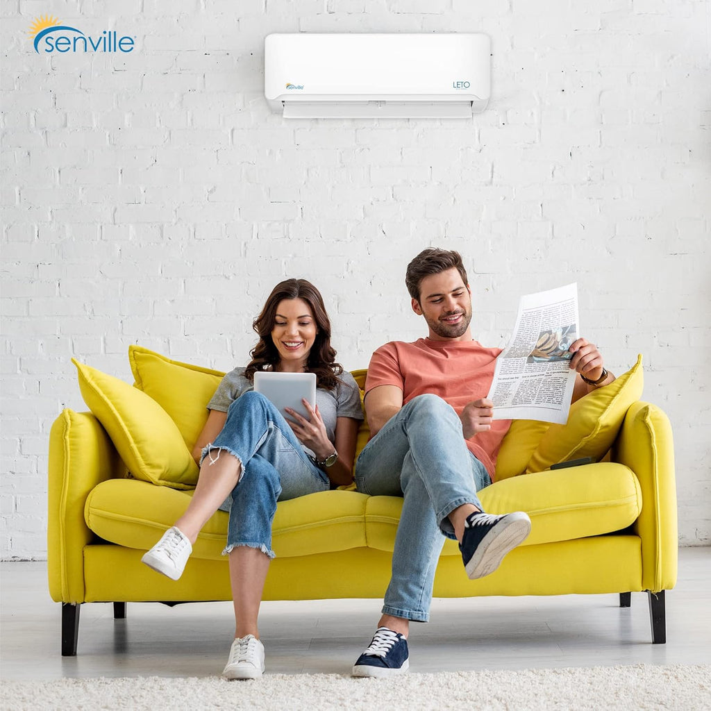 9000 BTU 208/230V Mini Split Air Conditioner Heat Pump N19517