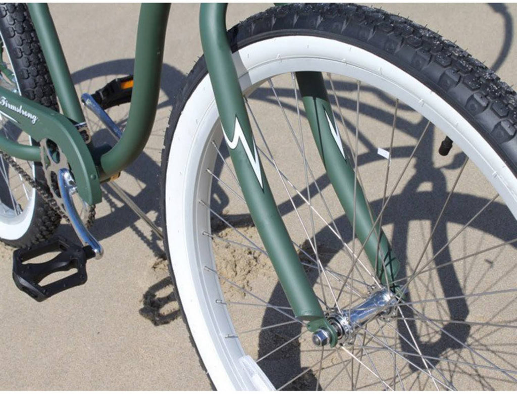 Matte Grey Single Speed Beach Cruiser C6618