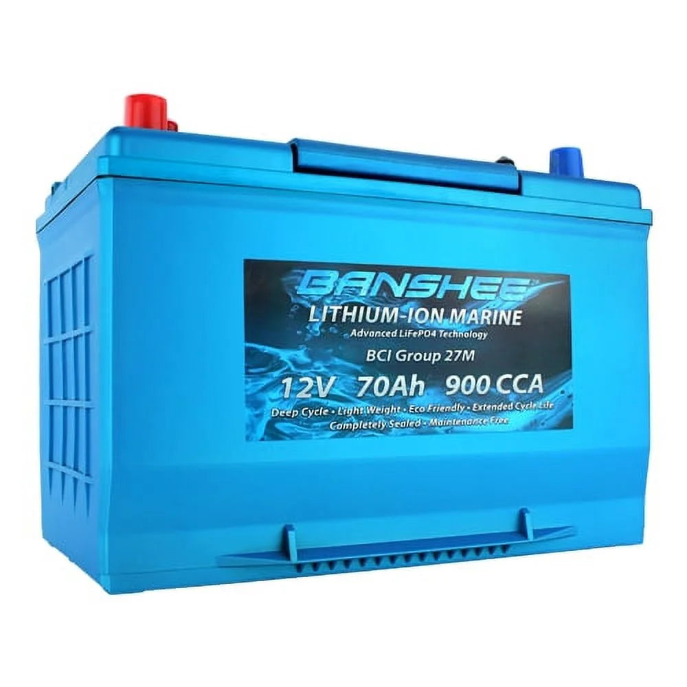 36V Lithium Deep Cycle Marine Battery Group 27 - 3 Pack Z788