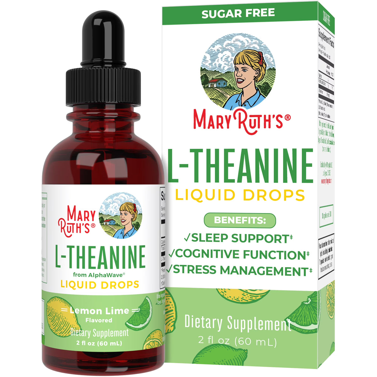 L-Theanine 200mg Liquid Drops Vegan 30 Servings X1655