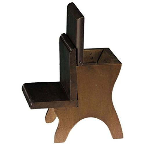 Walnut Dollhouse Miniature School Desk S64363
