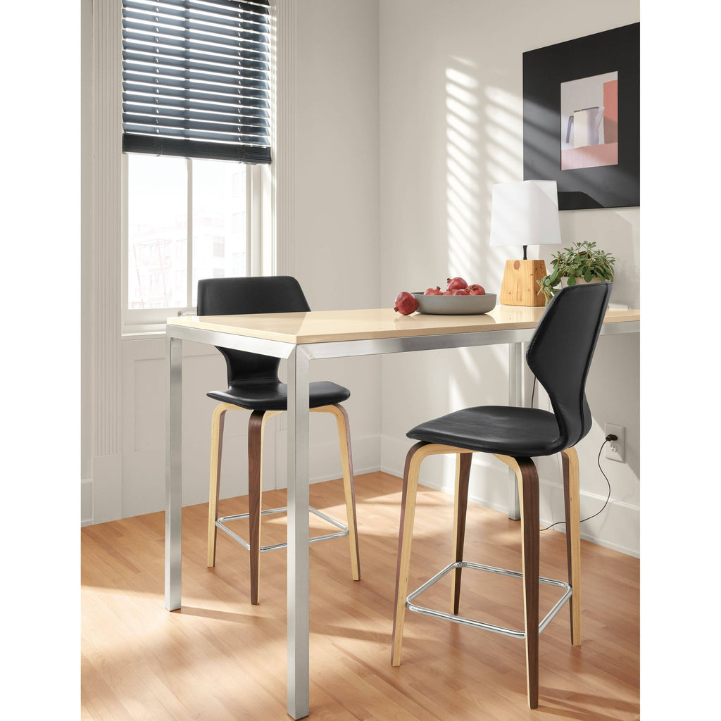 Modern Parsons Counter Table in Grey C62989