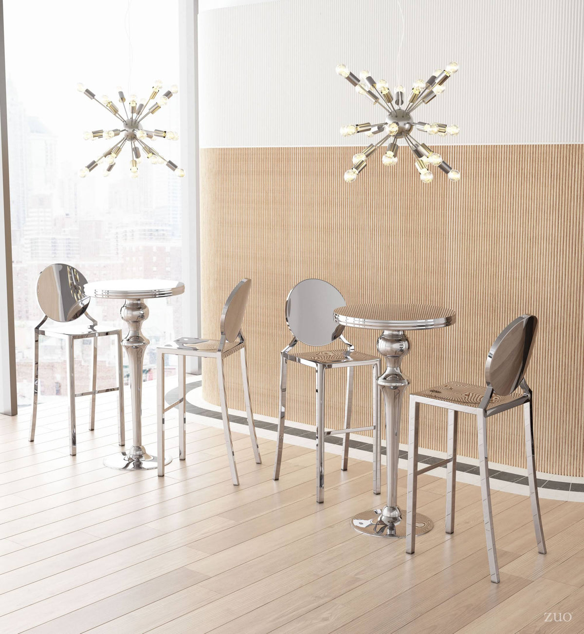 Stainless Steel Bar Table F490