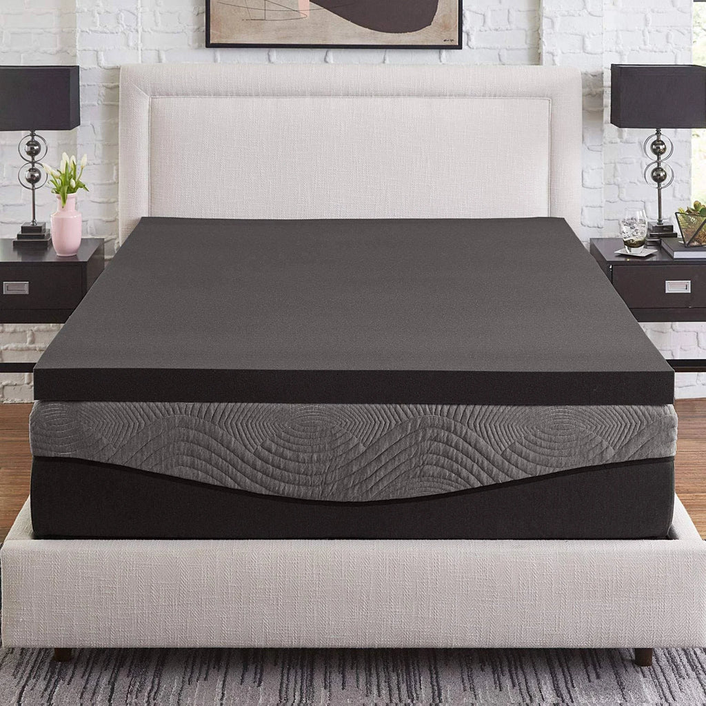 Charcoal Memory Foam Topper - Twin XL K1114