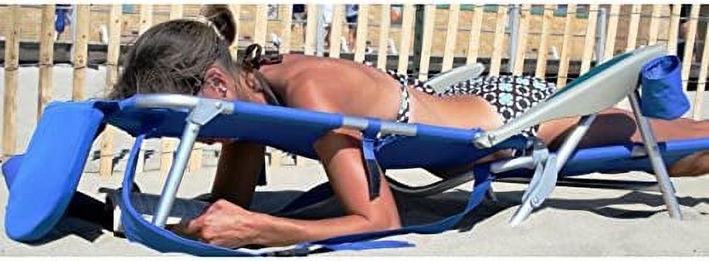 Blue Outdoor Reclining Camping Chair O97392