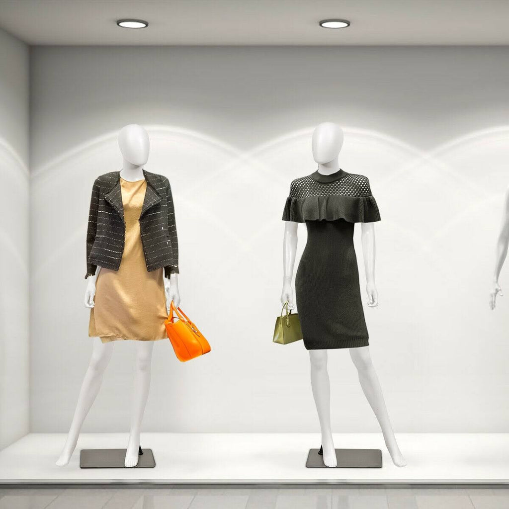 Full Body Female Mannequin with Metal Stand W7378