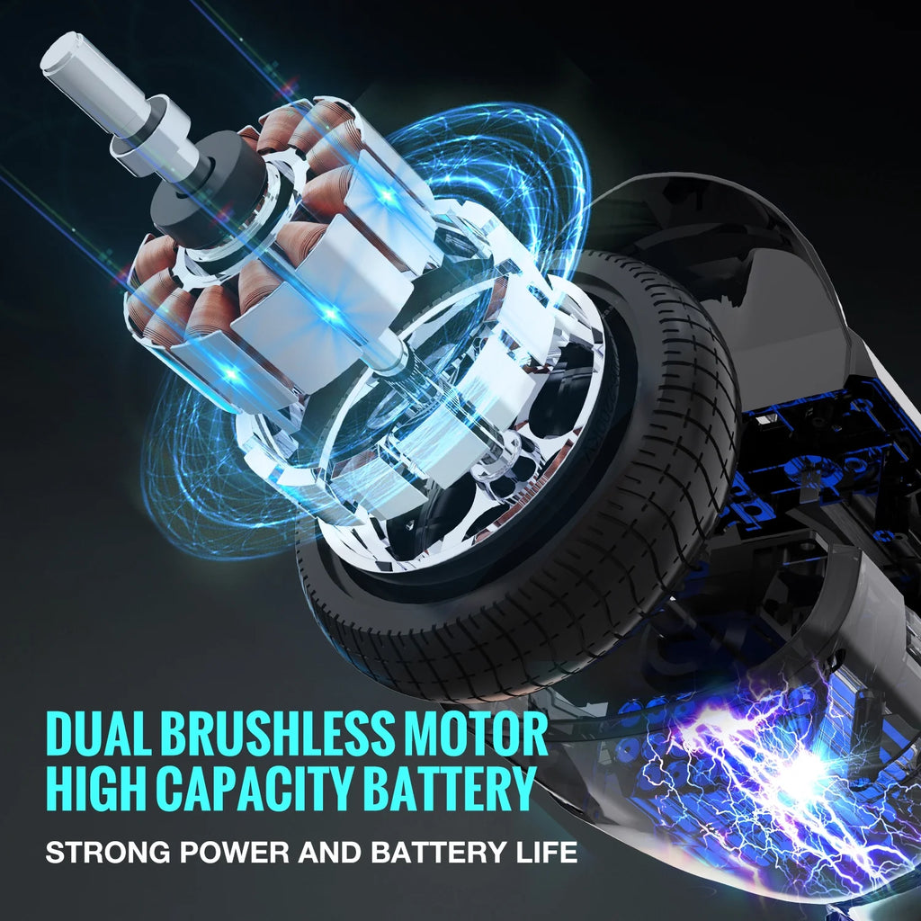 6.5'' Self Balancing Scooter with Seat Attachment U68158