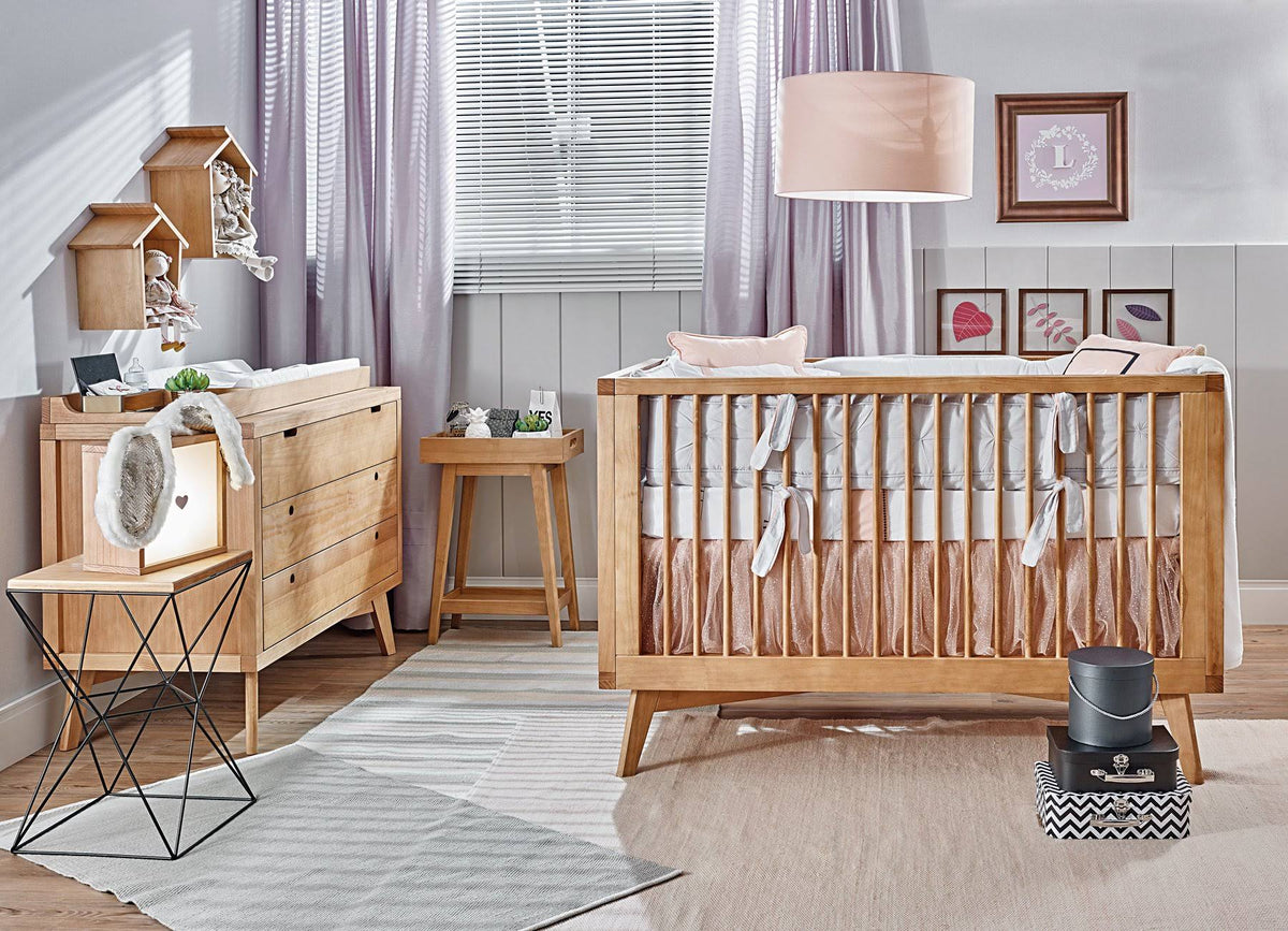 Natural Washed Convertible Crib R75999
