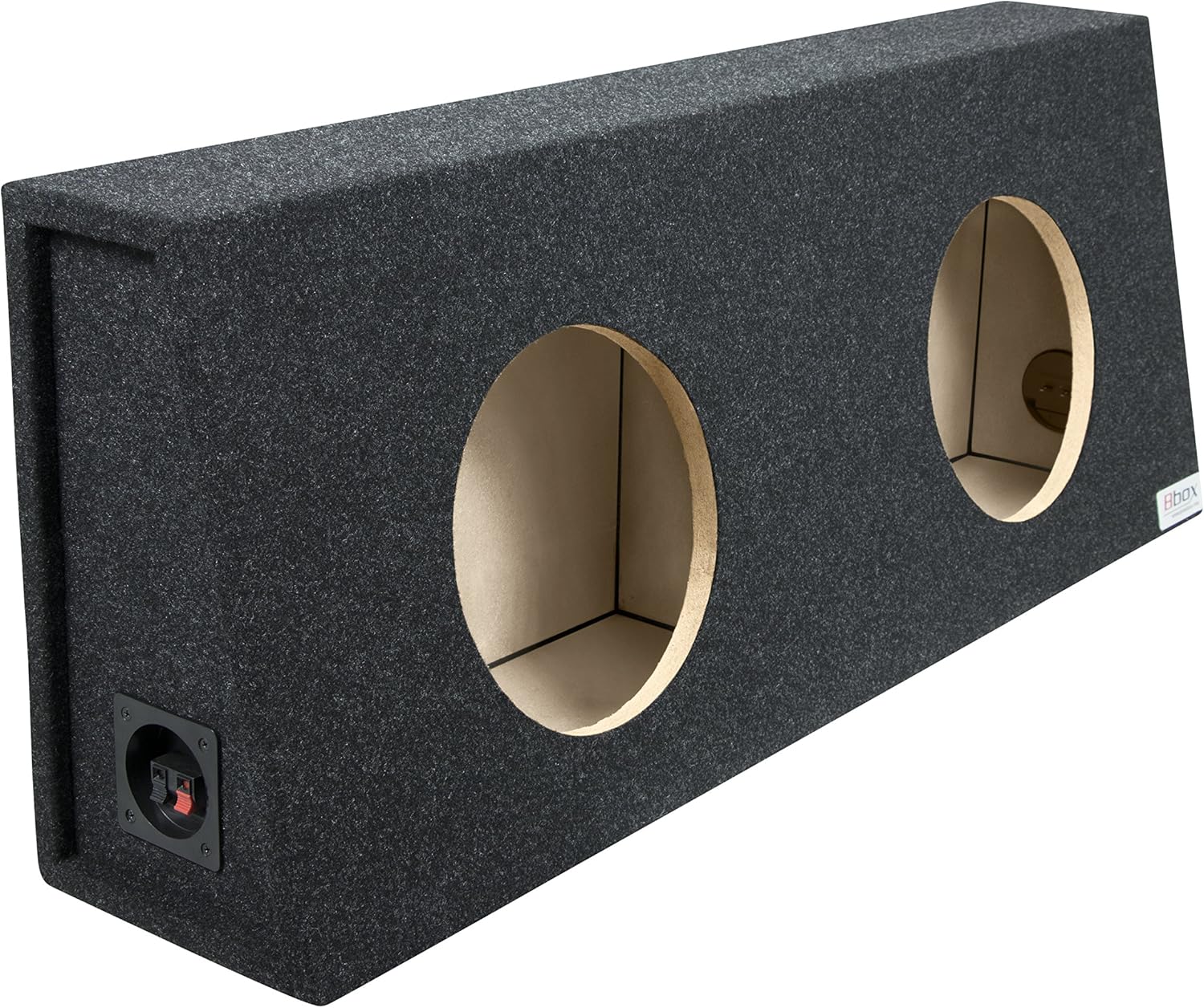 Charcoal Pack of 2 10 Inch Subwoofer Sealed Enclosure H955