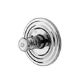 Matte White Thermostatic Trim Plate with Handle C32438