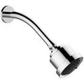 Wrought Iron Dome Cylindrical Shower Head with Arm and Round Flange P23198