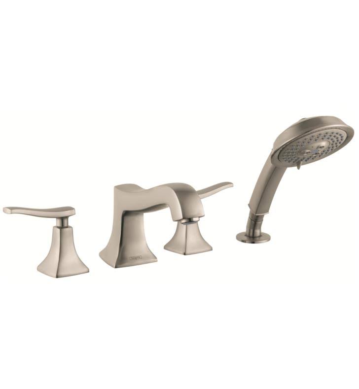 Chrome 4 Hole Roman Tub Trim Set I687291