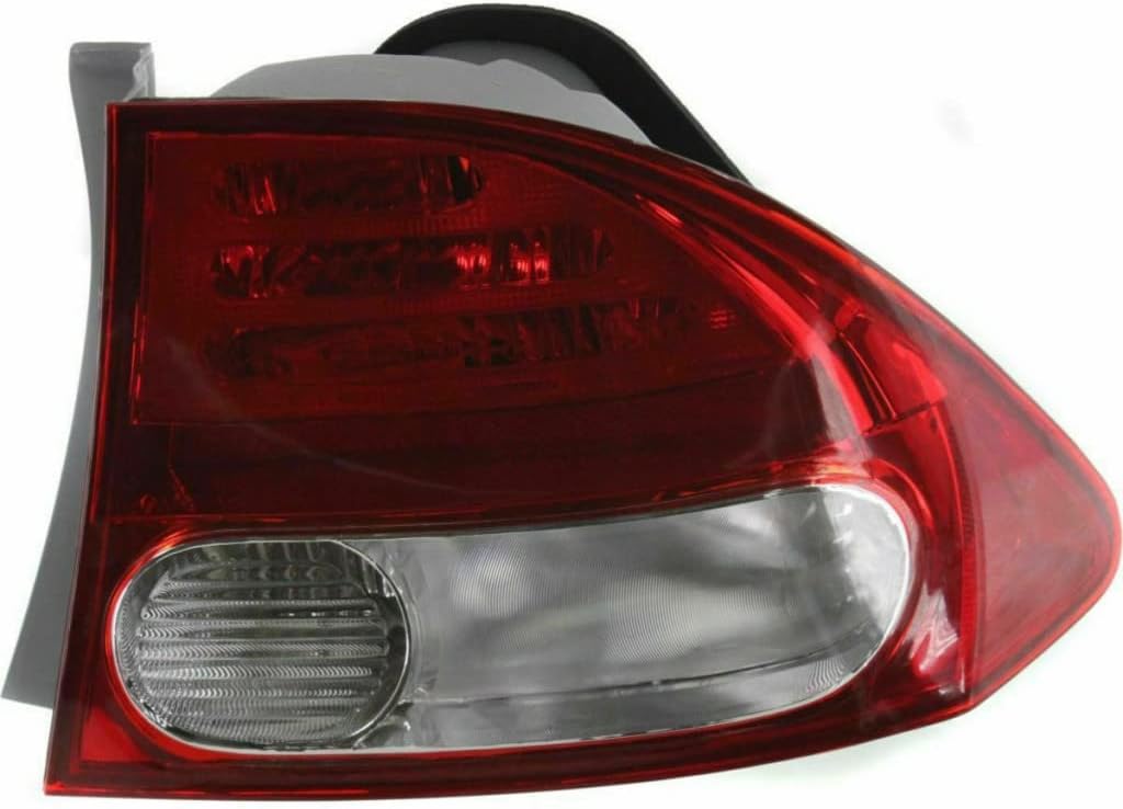 Passenger Side Tail Light for Honda Civic Sedan, Pack of 2 R217