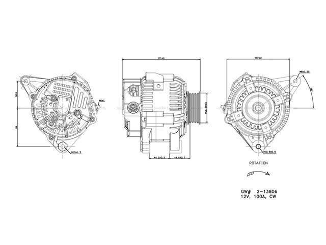 Alternator R9656