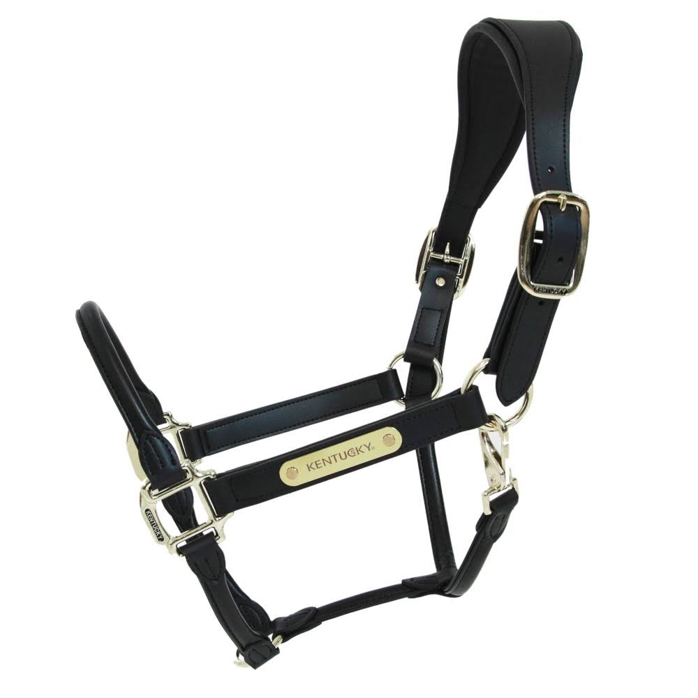 Anatomical Leather Halter F99219