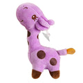 Purple 18cm Plush Stuffed Animal Giraffe Toy O193217