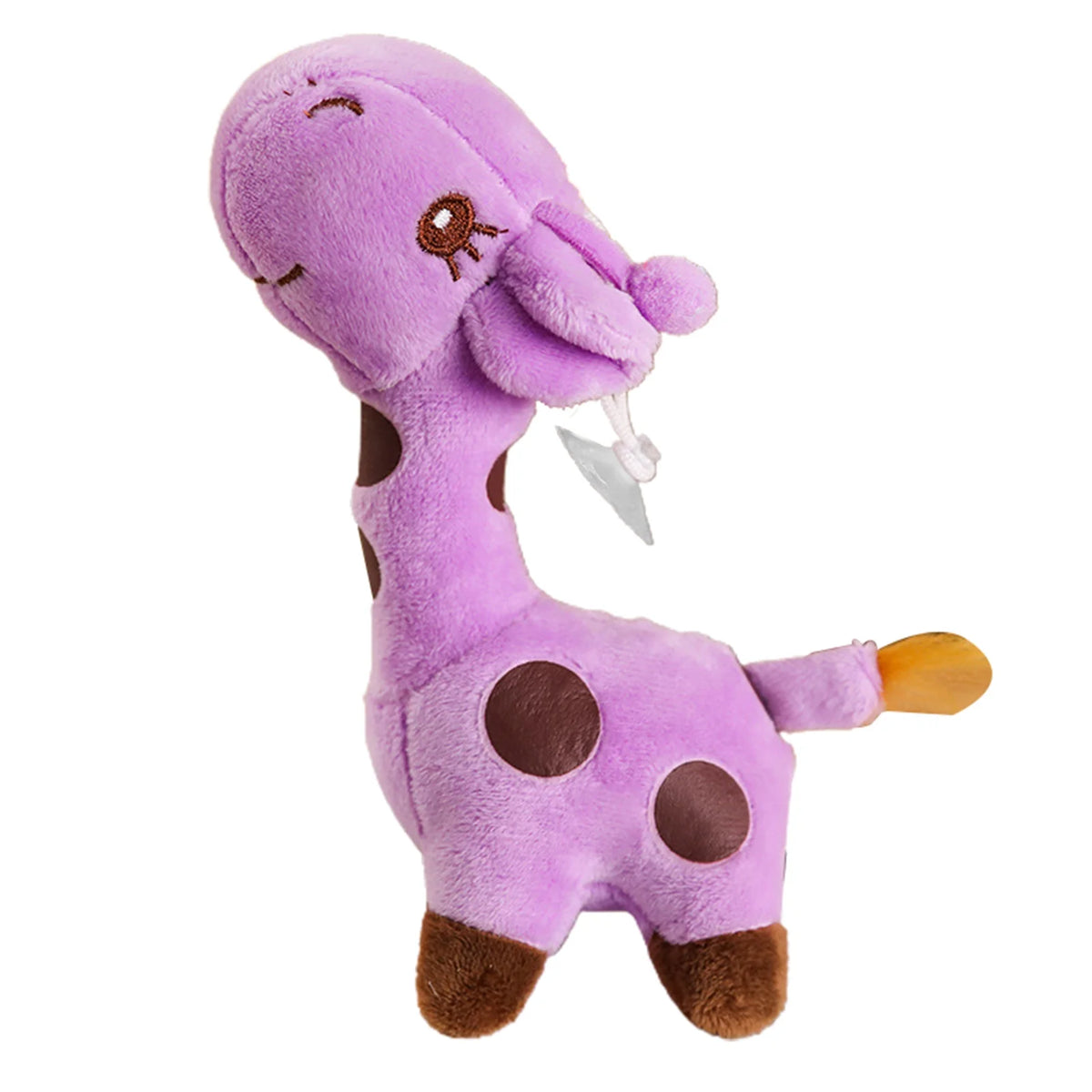 Purple 18cm Plush Stuffed Animal Giraffe Toy O193217