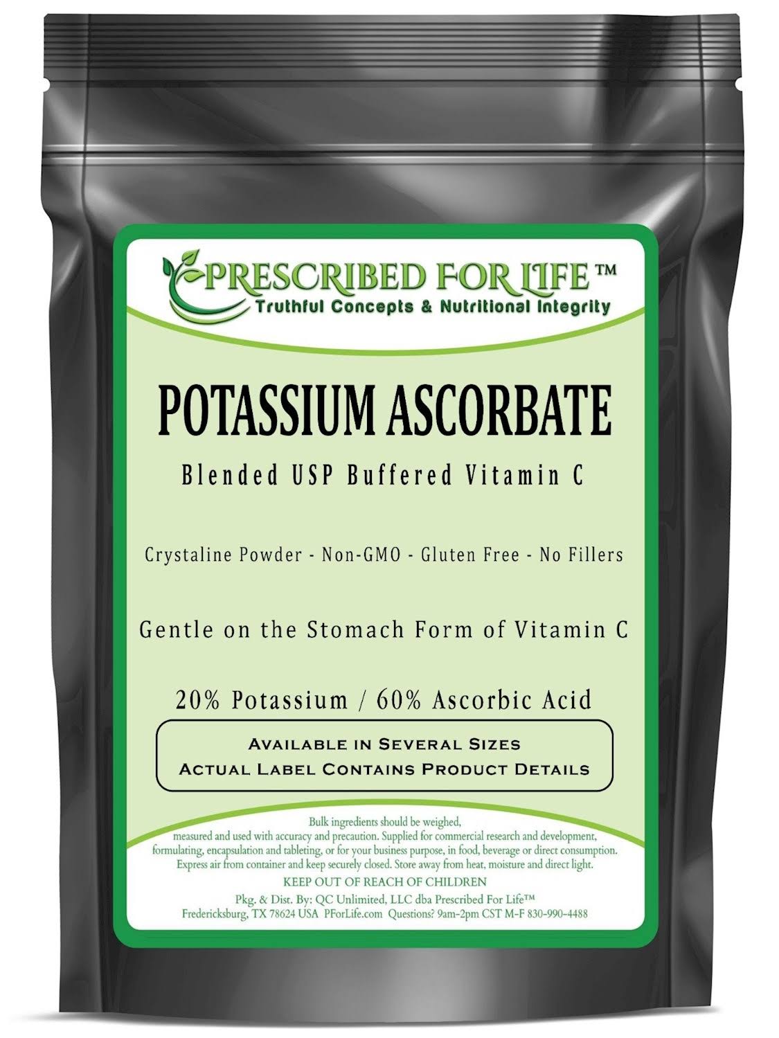 Potassium Ascorbate Buffered Vitamin C Powder, 2 kg B36202