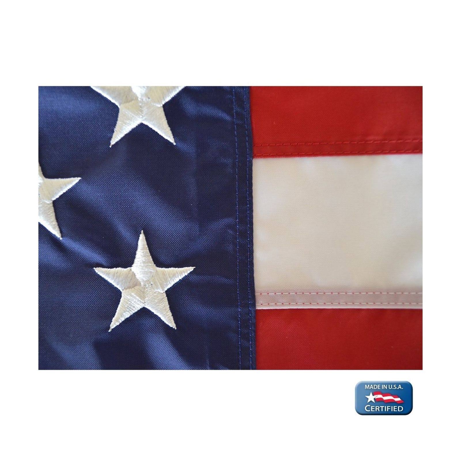 American Flag 8 x 12 ft. Tough-Tex X2484