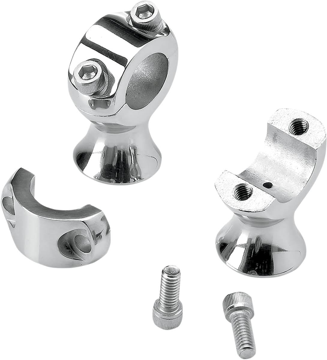 1-3/4in. Slimline Risers Raw Polished W7188
