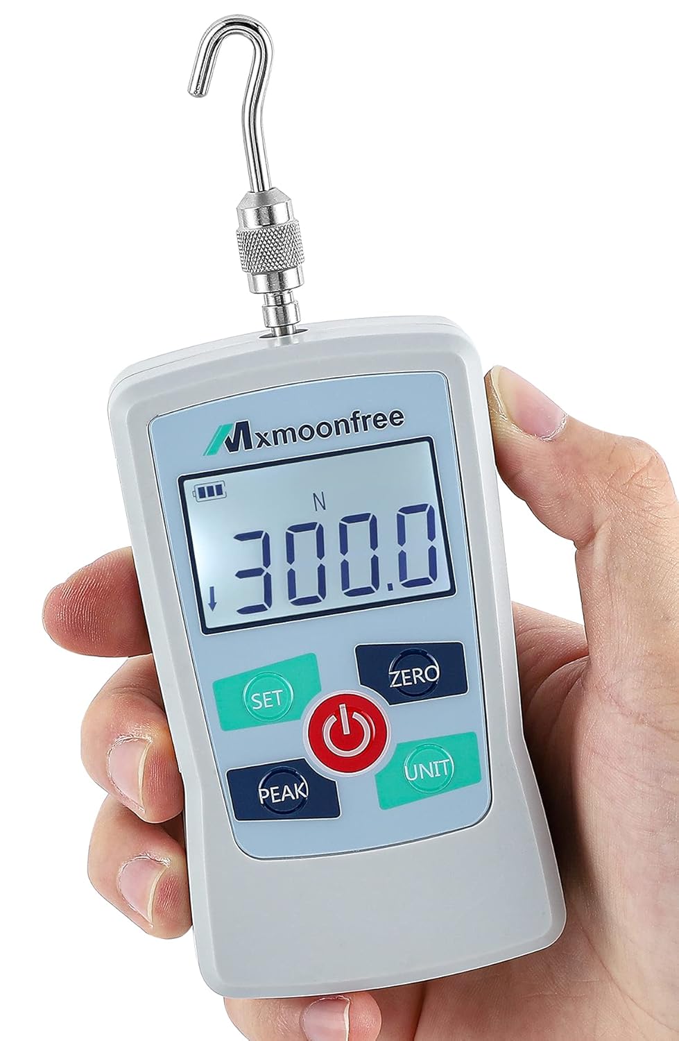 300N Digital Force Gauge Push Pull Force Meter with Storage Case Y28776