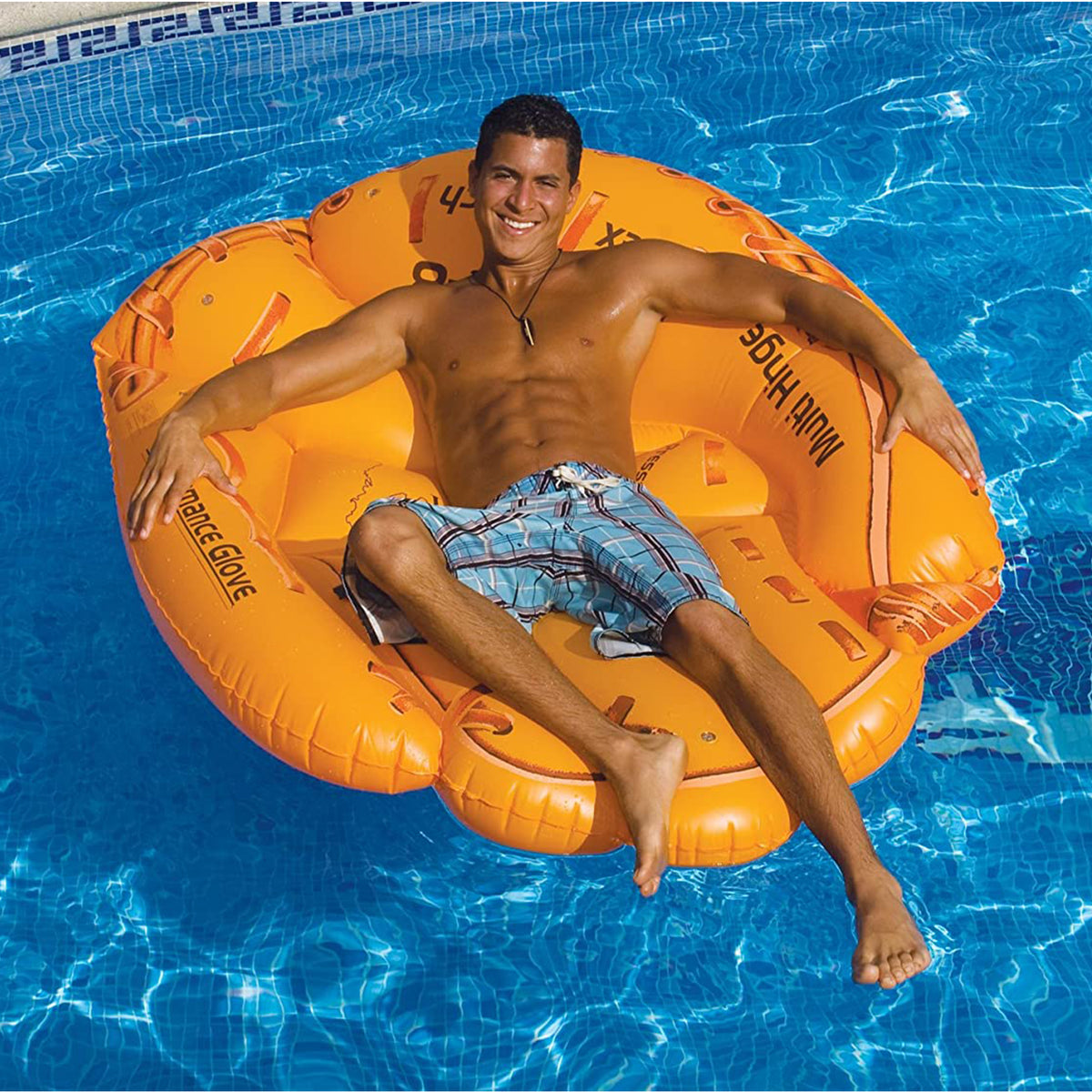 Baseball Glove Float Inflatable Raft C654756