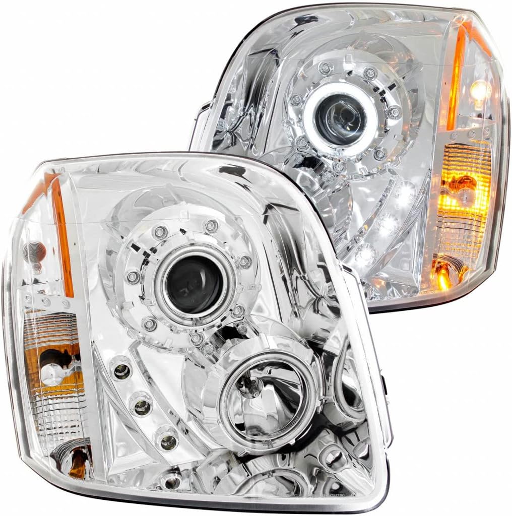 Projector Headlights with Halo Chrome M368258