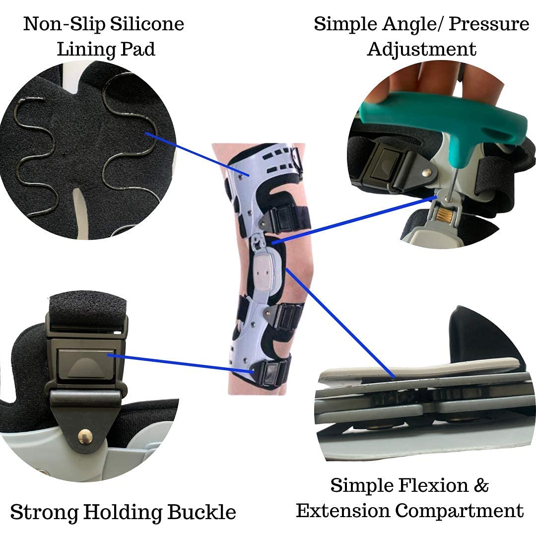 Gray OA Unloader Knee Brace M11916