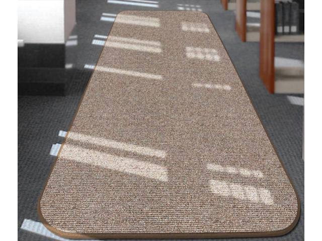 Pebble Beige Skid-Resistant Carpet Runner M4701