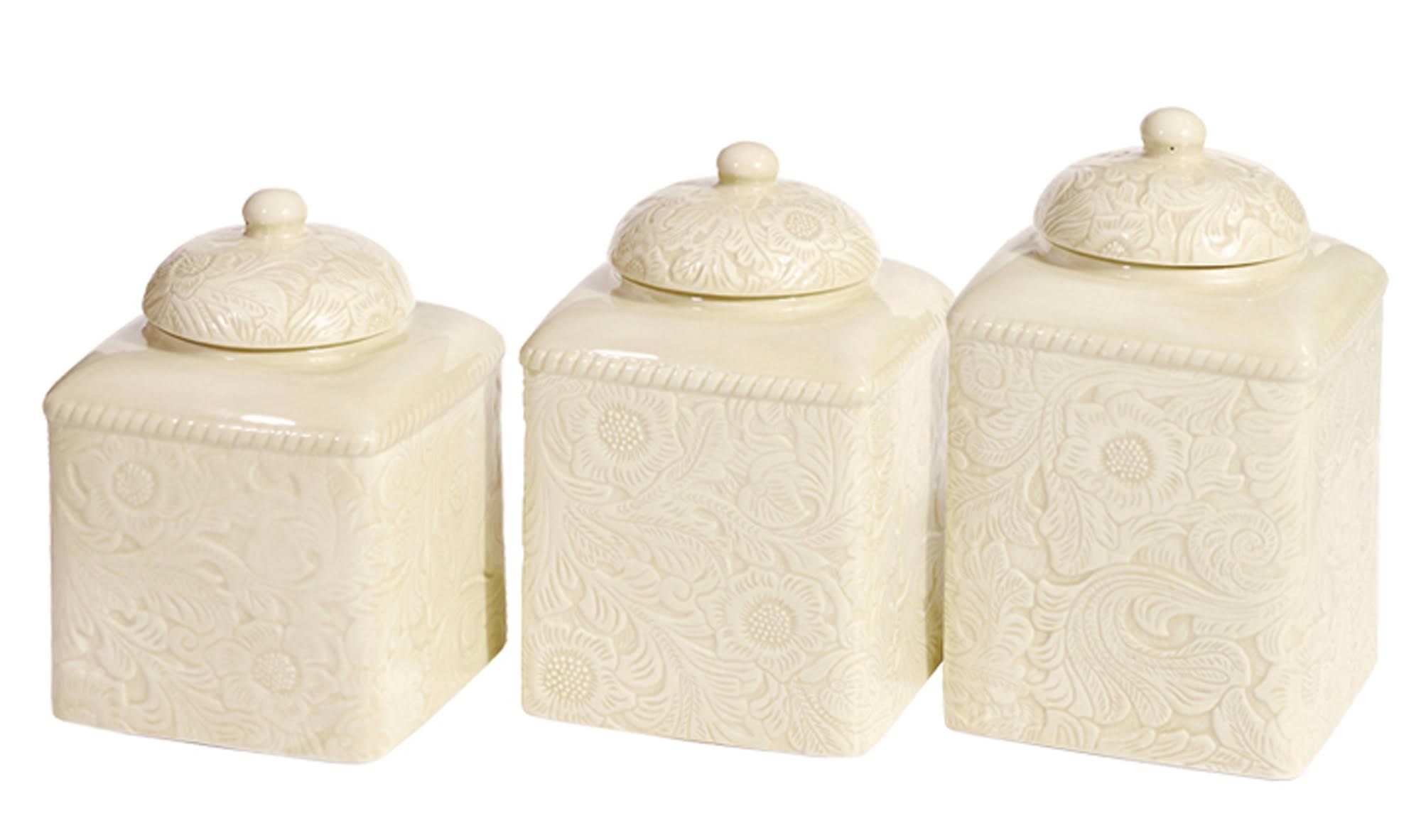 Cream Canister Set H8986