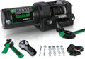 3500 lb. Load Capacity 12V Synthetic Rope Electric Winch with Wireless Remote Z58334