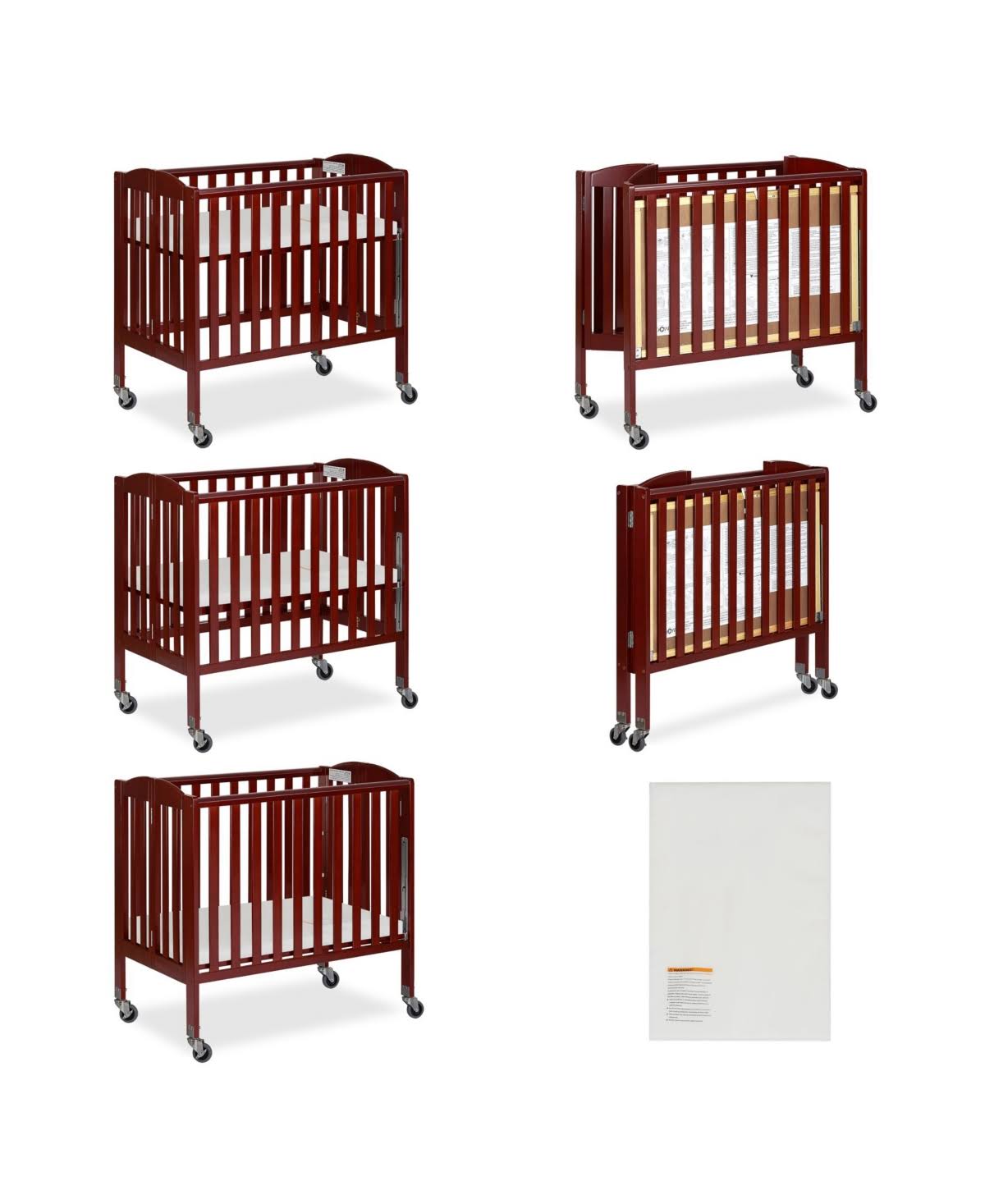 3 in 1 Folding Portable Crib N447643