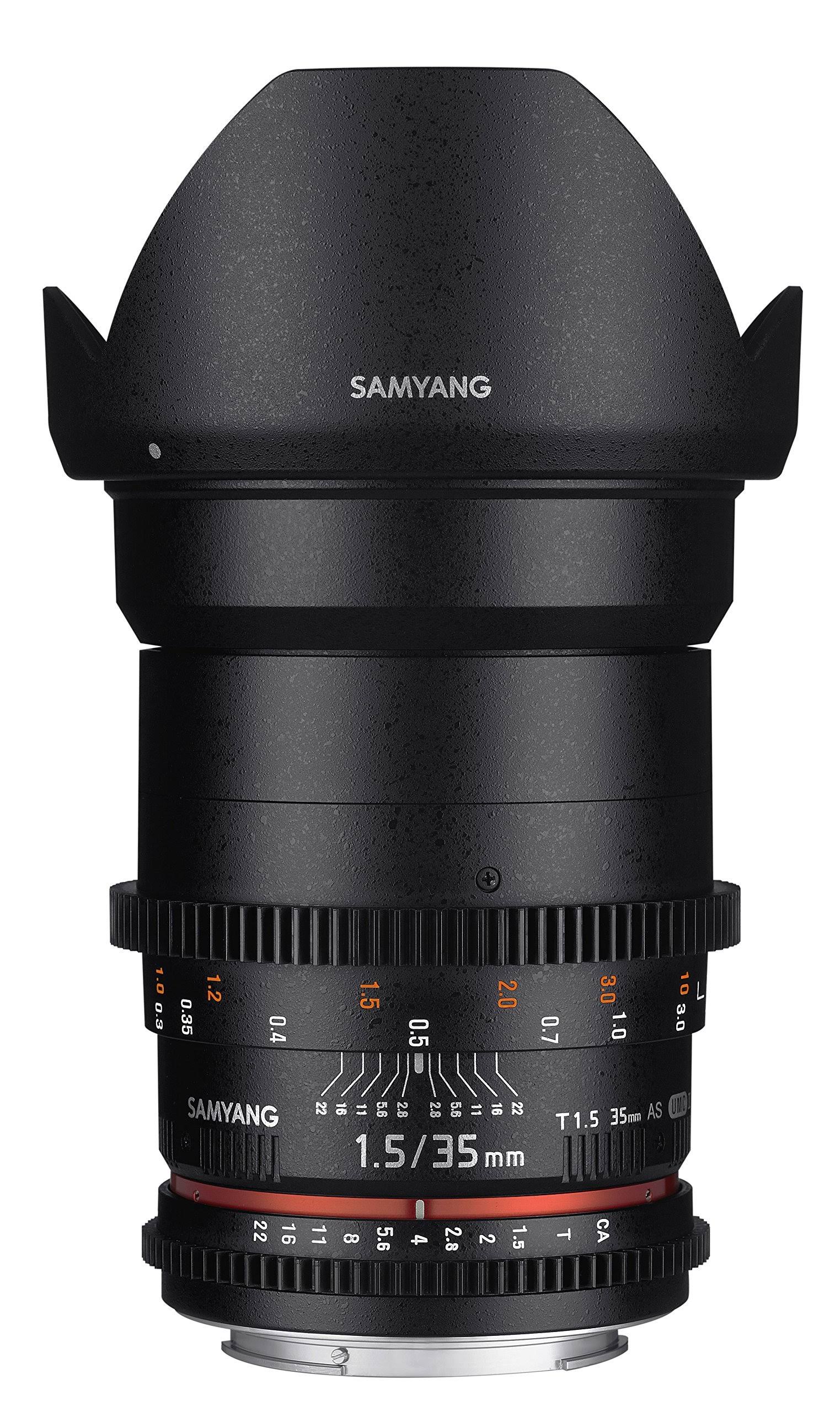 35mm T1.5 Wide-Angle Cine Lens for Micro 4/3 Cameras K176