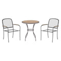 3PC Gray Frame Bistro Patio Set P52802
