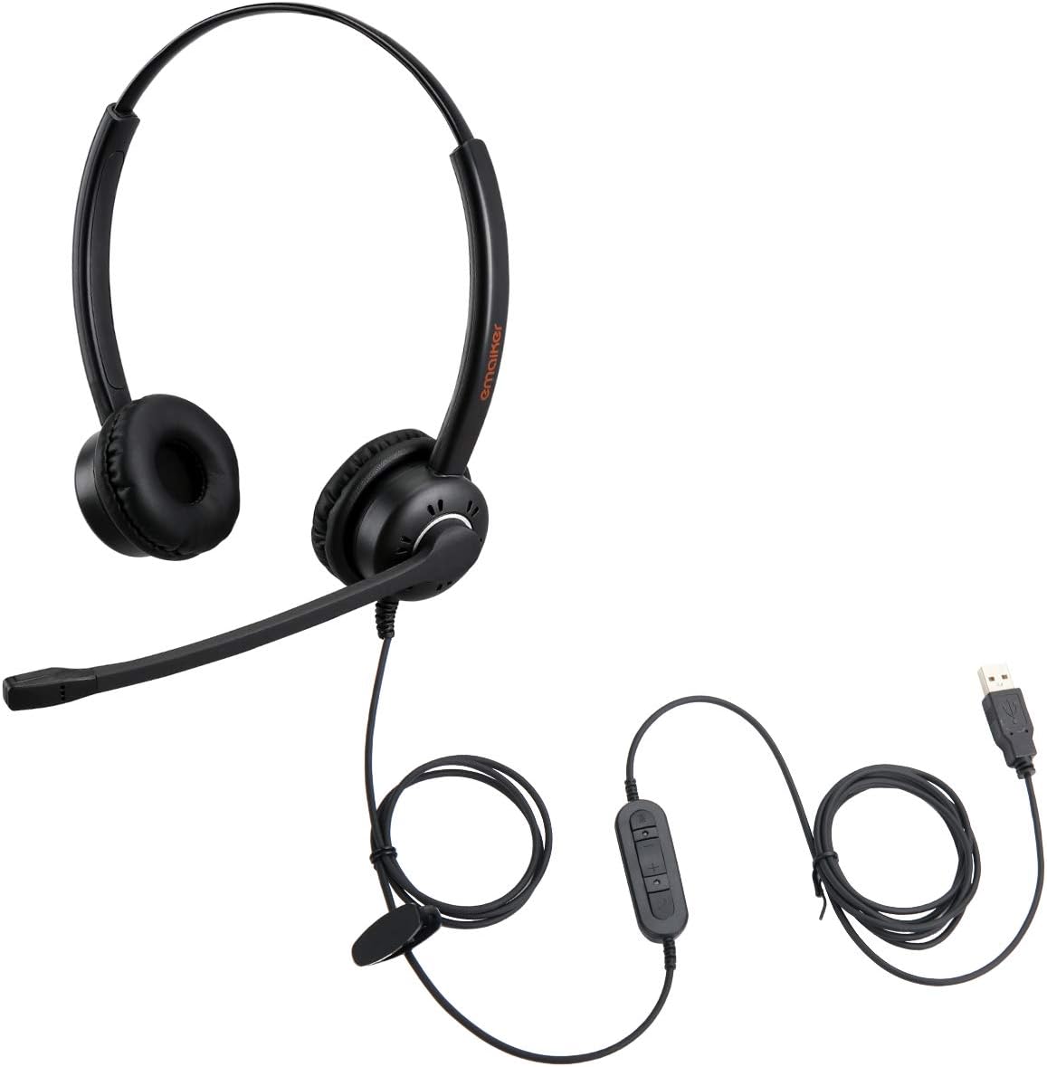 Gold USB Headset with Noise Cancelling Microphone X6169