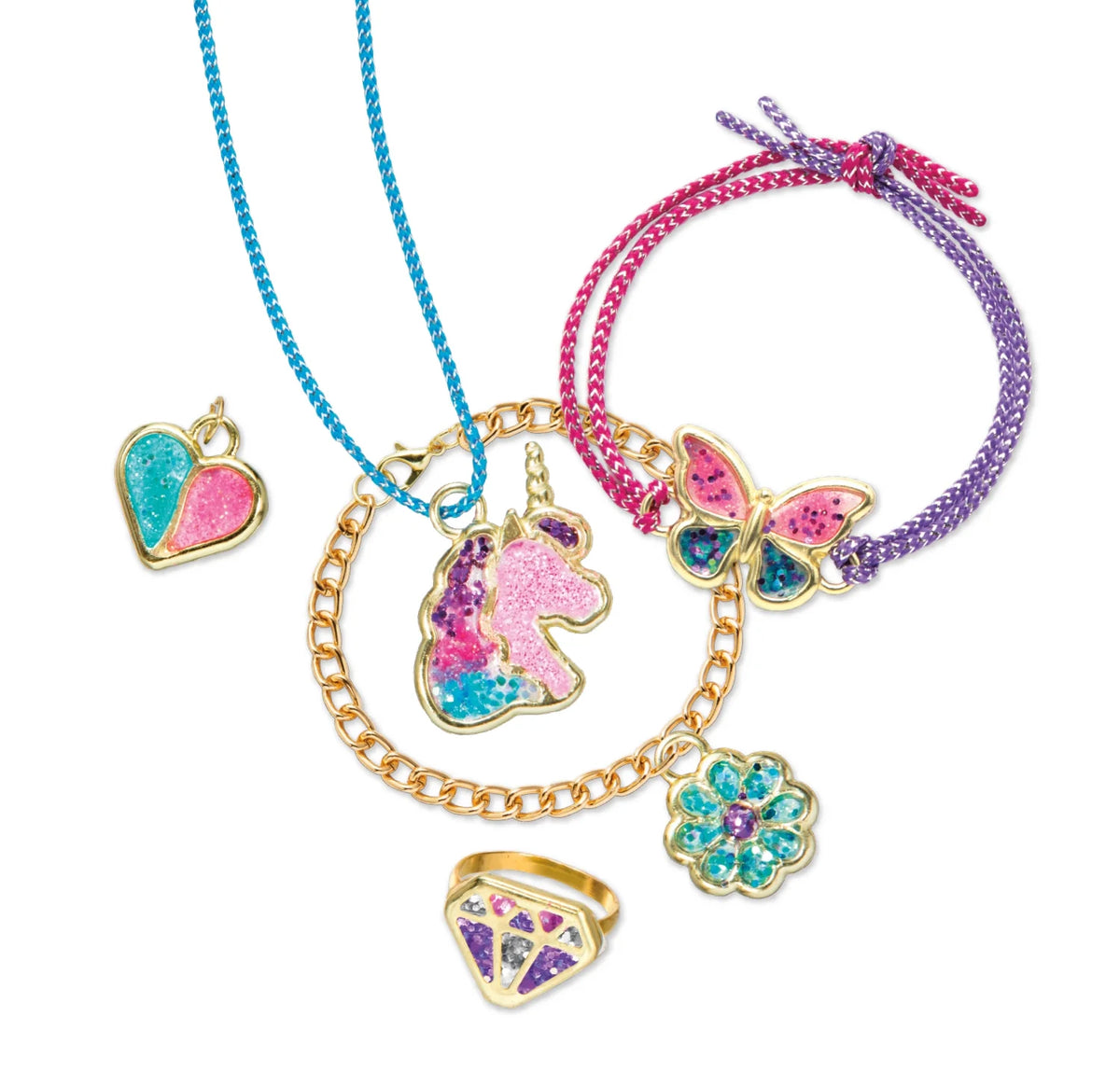 24 Piece Crystal Jewelry Kit V422