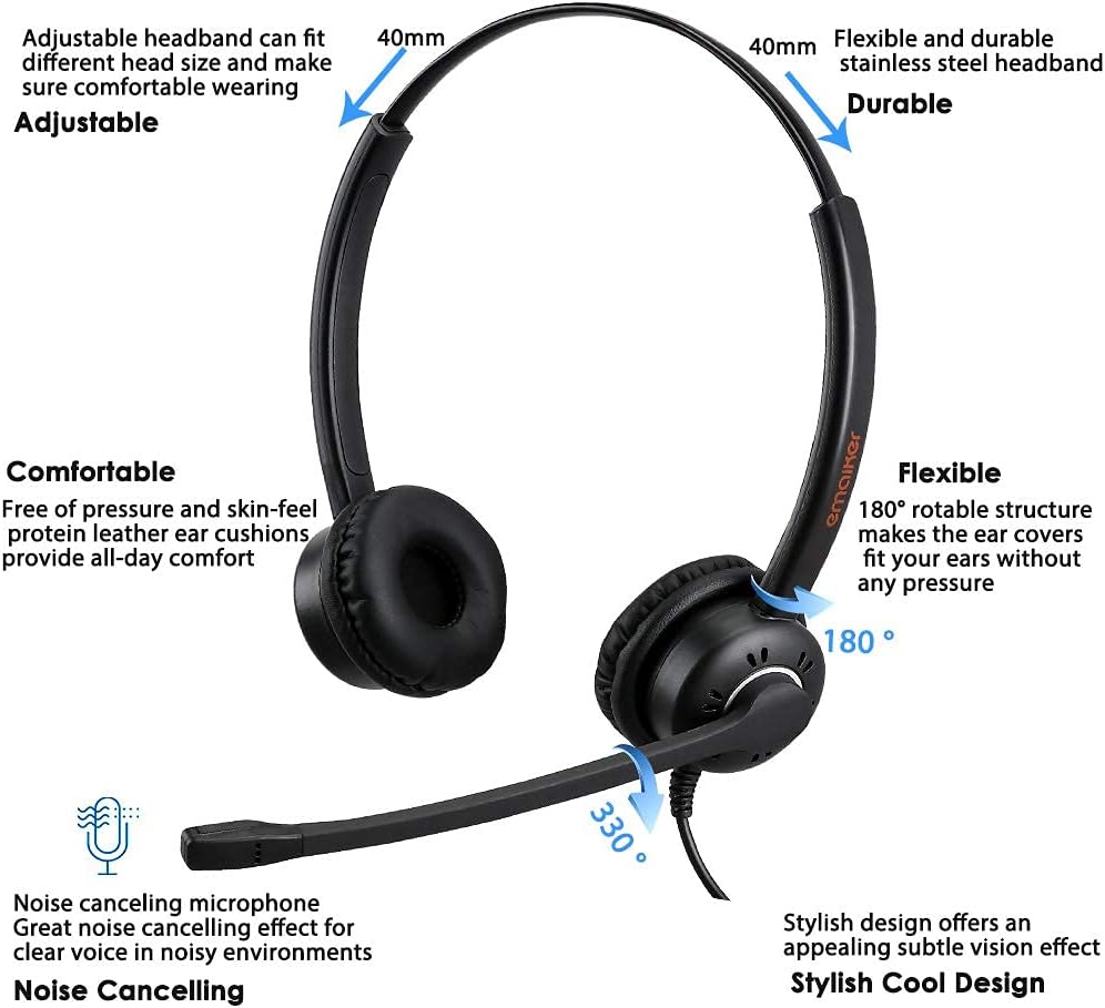 Gold USB Headset with Noise Cancelling Microphone X6169