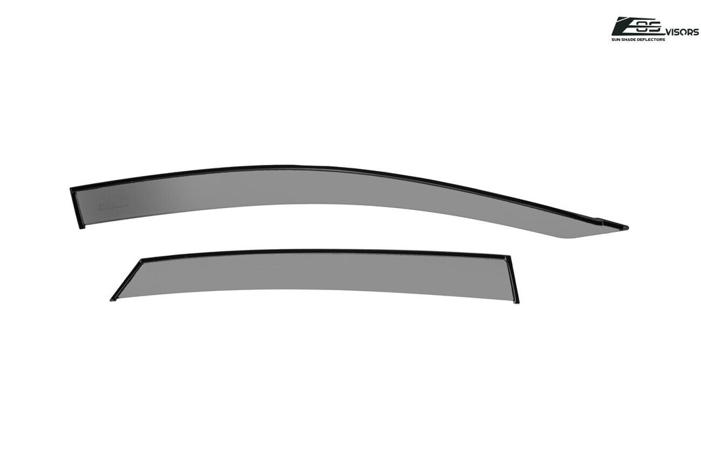Smoke Tinted Tape-On Side Window Deflectors Rain Guard O83288