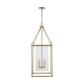 4 Light Foyer Aged Brass H6716