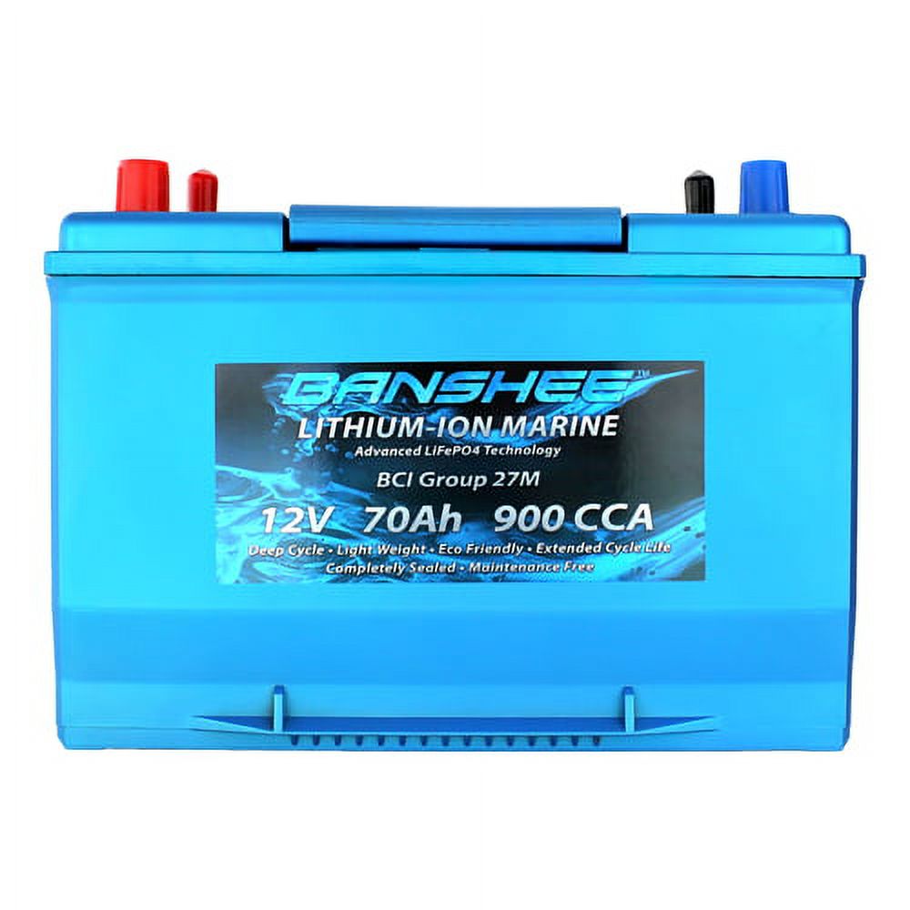 36V Lithium Deep Cycle Marine Battery Group 27 - 3 Pack Z788