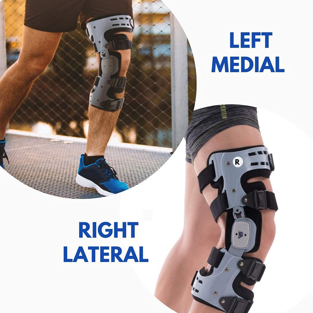 Gray OA Unloader Knee Brace M11916