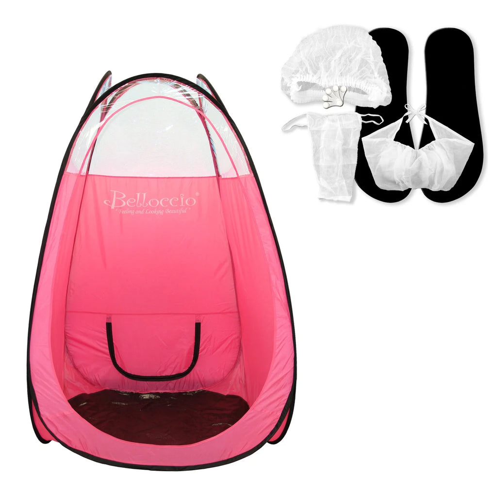 Sunless Airbrush Spray Tanning System 4 Tan Solutions Pink Tent Z164010