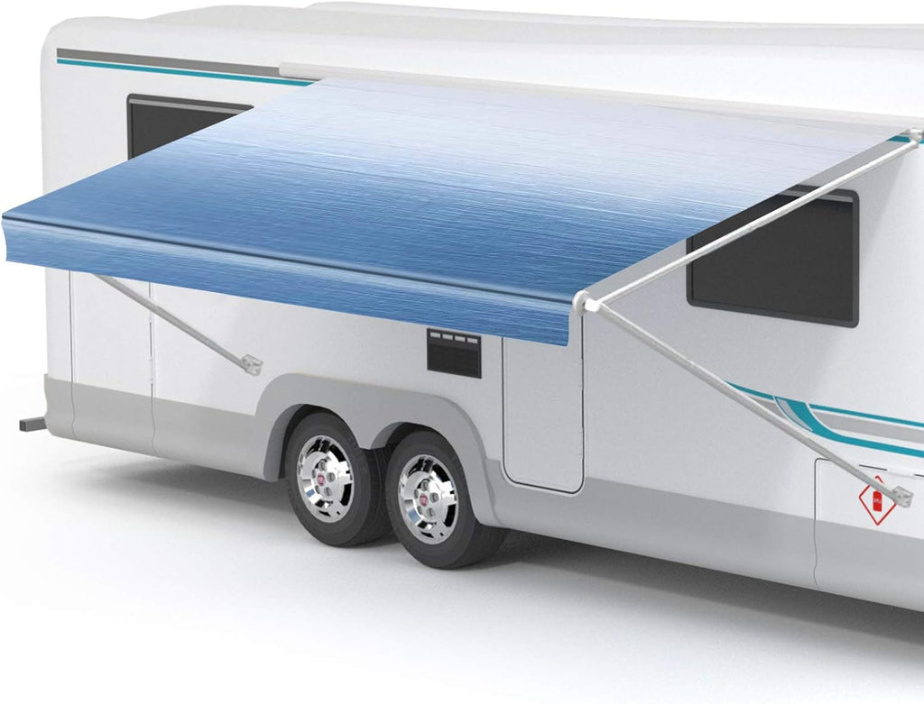 15' Waterproof Vinyl RV Awning Fabric Replacement E899495