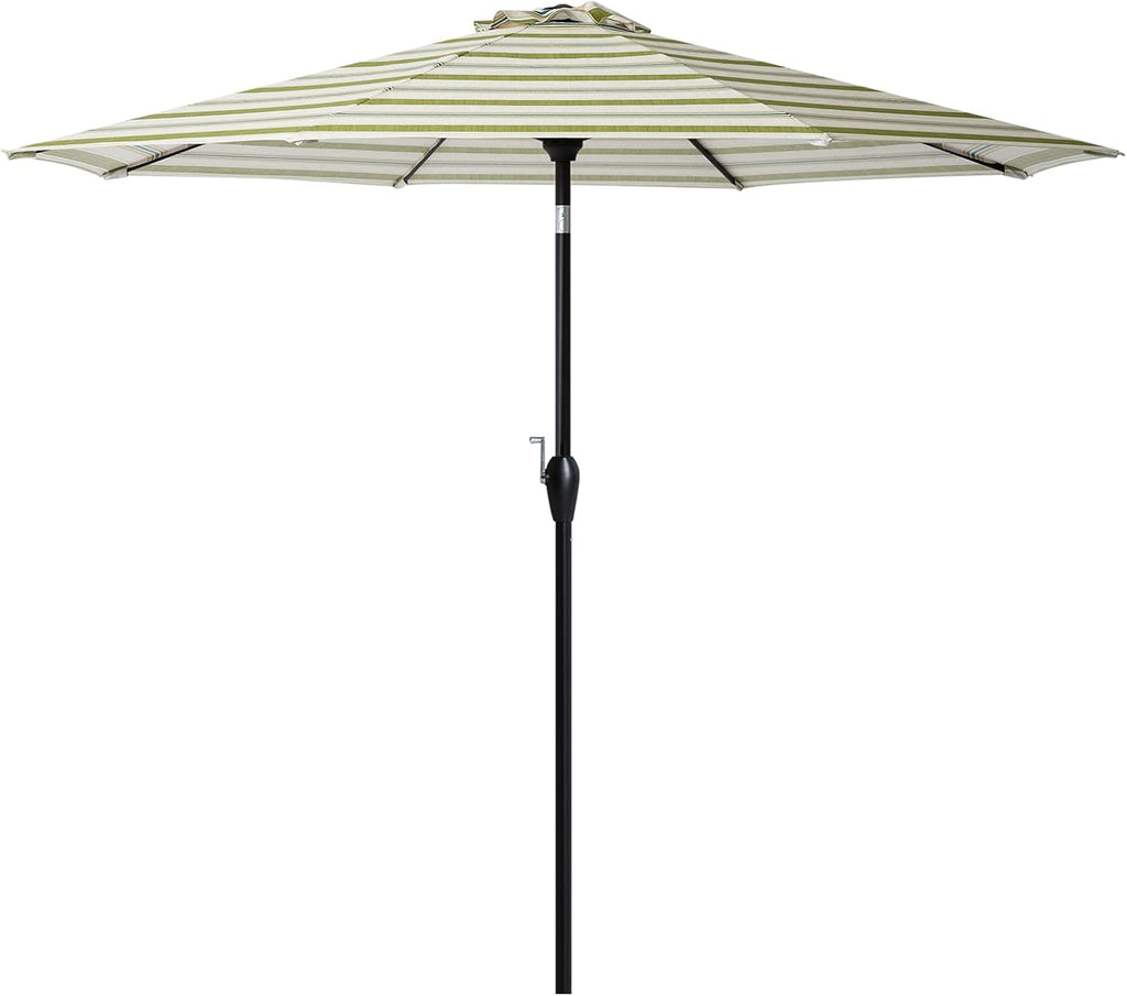 Beige 9 ft Patio Umbrella with Nonfading Canopy D907962