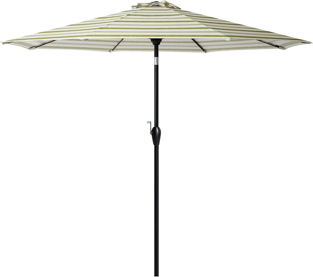 Beige 9 ft Patio Umbrella with Nonfading Canopy D907962