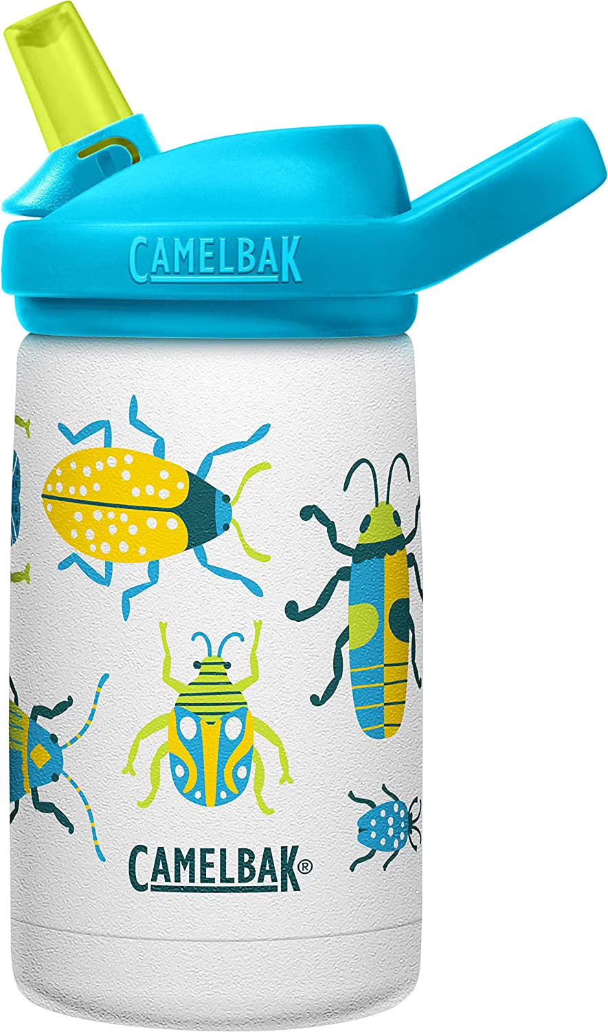 12 oz Insulated Stainless Steel Bottle with Straw Cap C246631